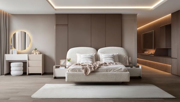 Japandi Yatak Odası