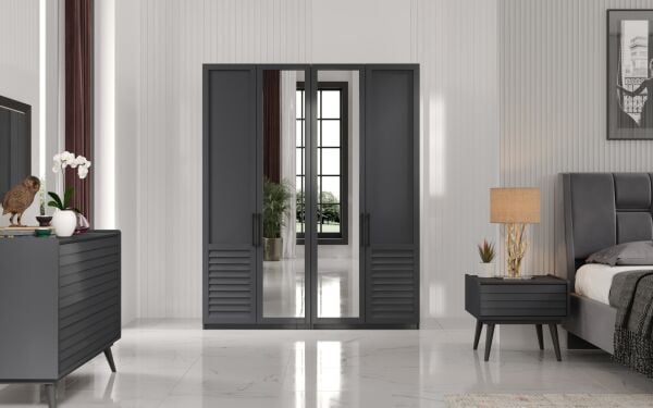 Trend Antrasit Yatak Odası