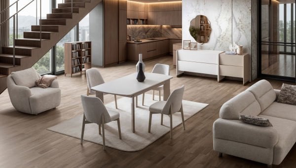 Japandi Yemek Odası