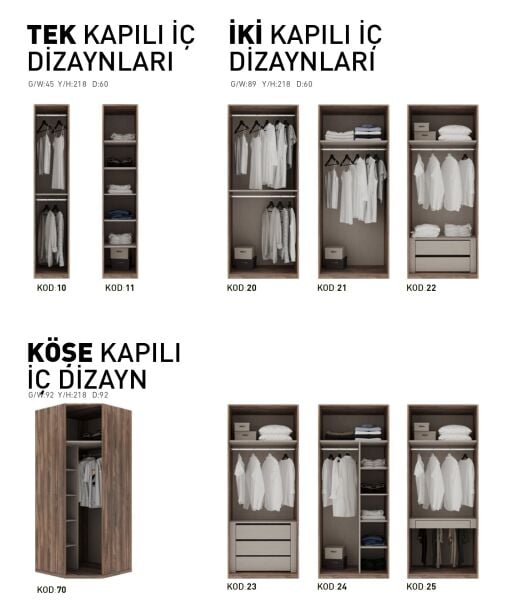 Trend Antrasit Yatak Odası