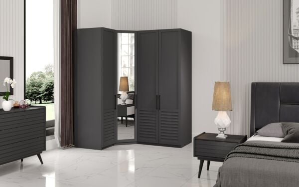 Trend Antrasit Yatak Odası