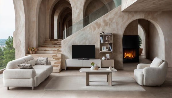 Japandi Duvar Ünitesi