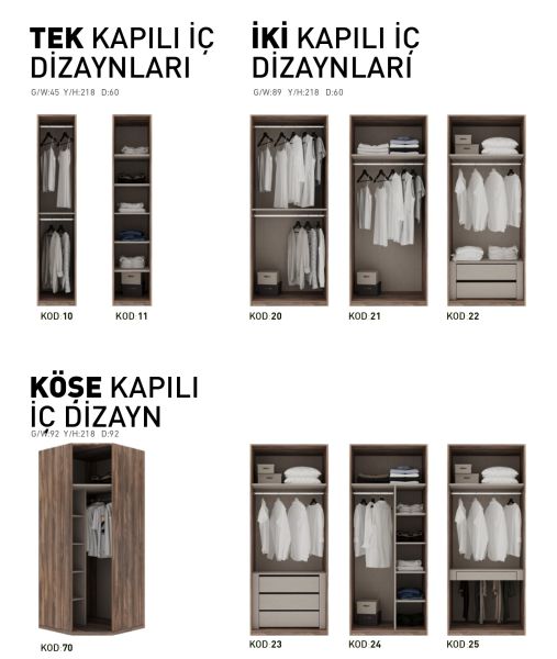 Trend Bej Yatak Odası