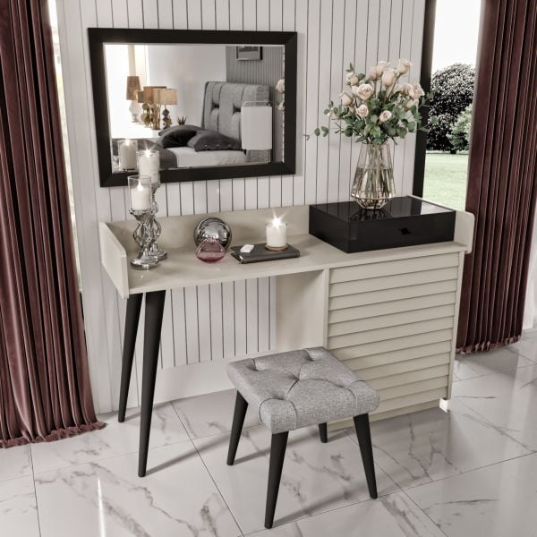 Trend Bej Yatak Odası