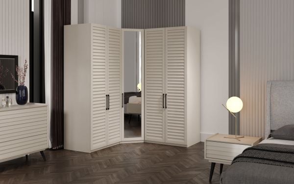 Trend Bej Yatak Odası