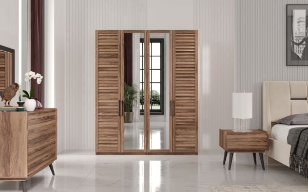 Trend Ceviz Yatak Odası