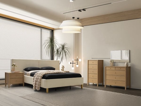 Lima  Meşe Yatak Odası