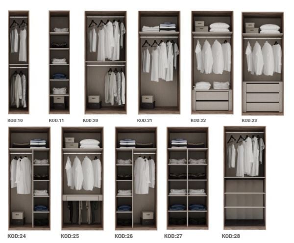 Lima  Meşe Yatak Odası