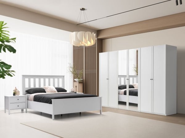 Lima  Beyaz Yatak Odası