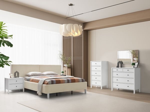 Lima  Beyaz Yatak Odası