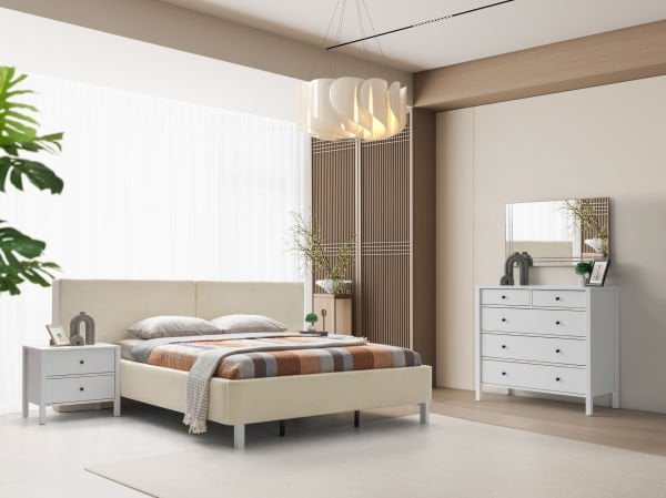 Lima  Beyaz Yatak Odası