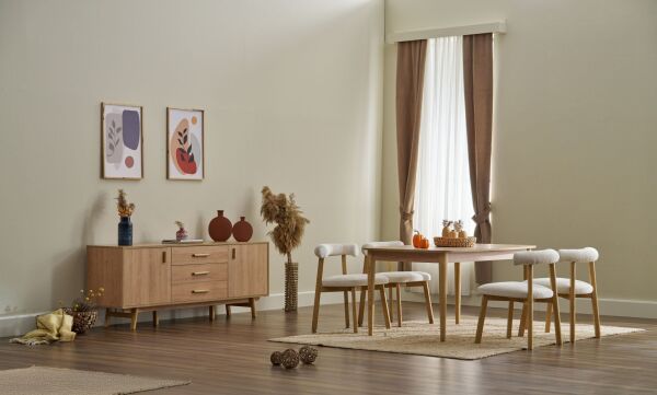 Lagos Yemek Odası + Ünite + Sehpa