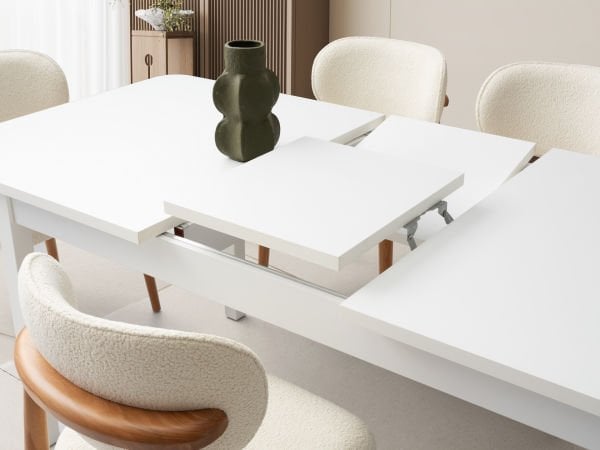 Lima Beyaz Yemek Odası