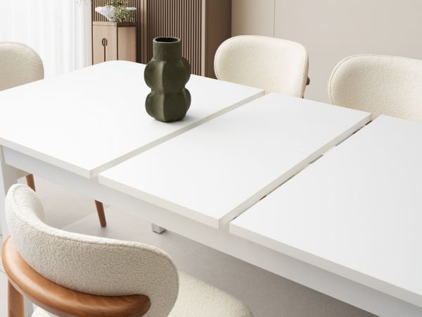 Lima Beyaz Yemek Odası