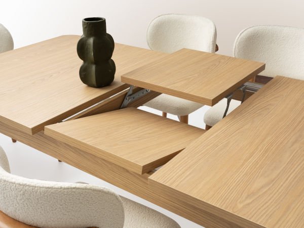 Lima Beyaz Meşe Yemek Odası