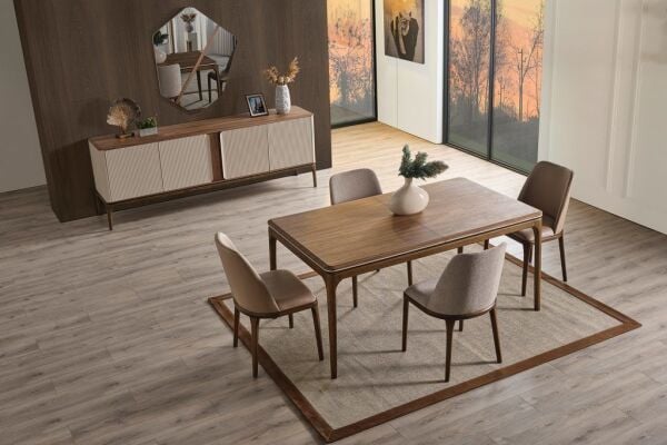 Carter Yemek Odası + Ünite + Sehpa