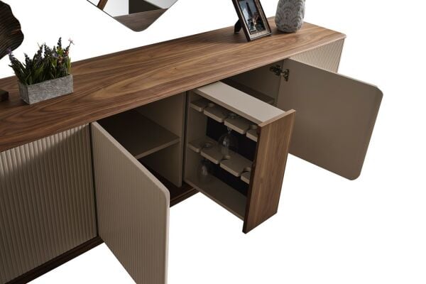 Carter Yemek Odası + Ünite + Sehpa