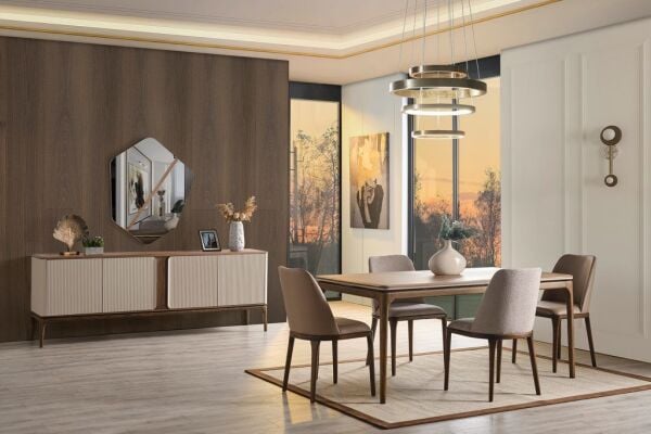 Carter Yemek Odası + Ünite + Sehpa