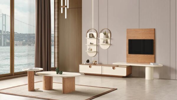 Corel Yemek Odası + Ünite + Sehpa